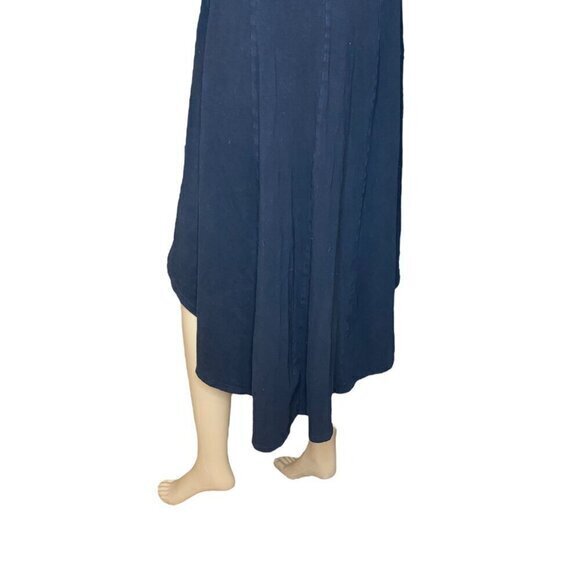 Royal Bones Dang Goodman Goth Black Velvet Lace Top Midi Dress Size Small - Picture 8 of 9